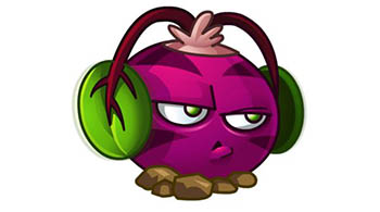 植物大战僵尸2植物图鉴之魔音甜菜_植物大战