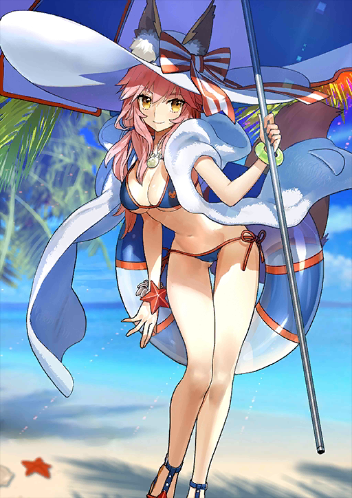 《命运冠位指定》玉藻前(lancer)英灵图鉴