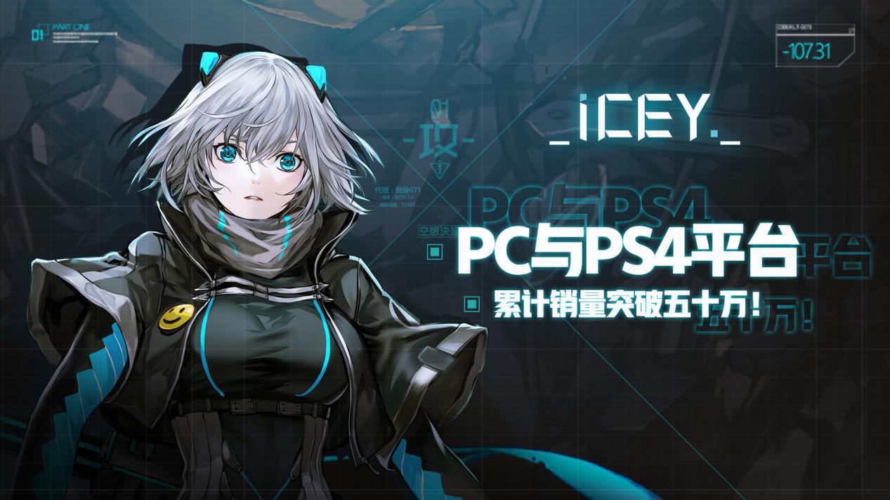 《icey》手机版凌晨上架一小时狂售一万两千套