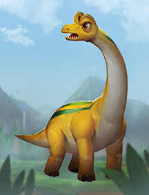 手游 攻略 游戏图鉴  我的恐龙梁龙偏向及属性: 恐龙名      梁龙