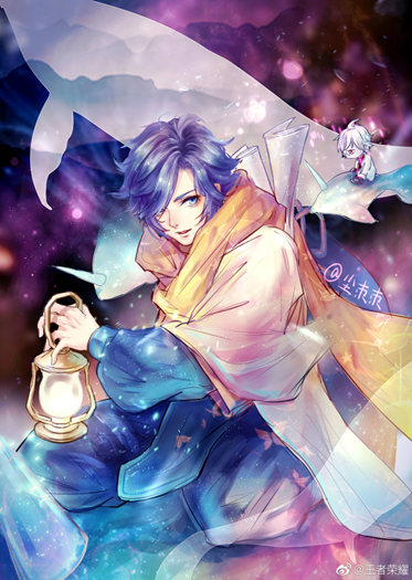 《王者荣耀》庄周云端筑梦师同人图