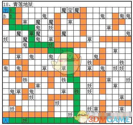 《想不想修真》冥界图18青莲地狱的通关攻略