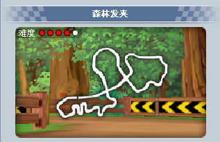 跑跑卡丁车经典赛道,在森林里寻找迷失的回忆