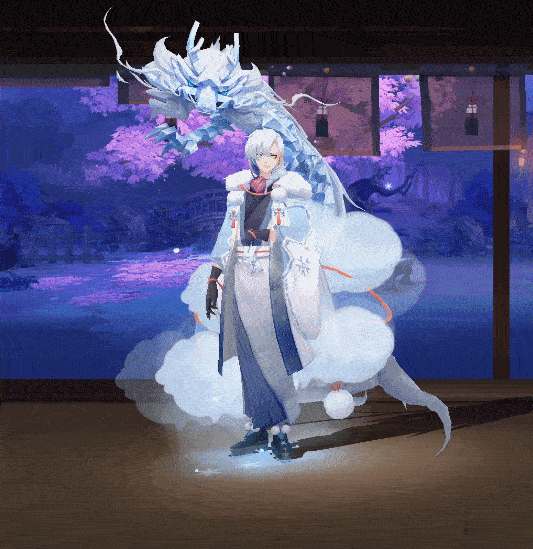 《阴阳师》一目连「初霜净洵」皮肤介绍