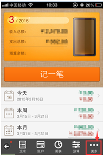 收入支出明细表模板_描述收入和支出的签名(2)