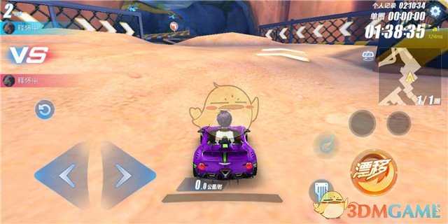 《QQ飞车手游》1号公路难点解析