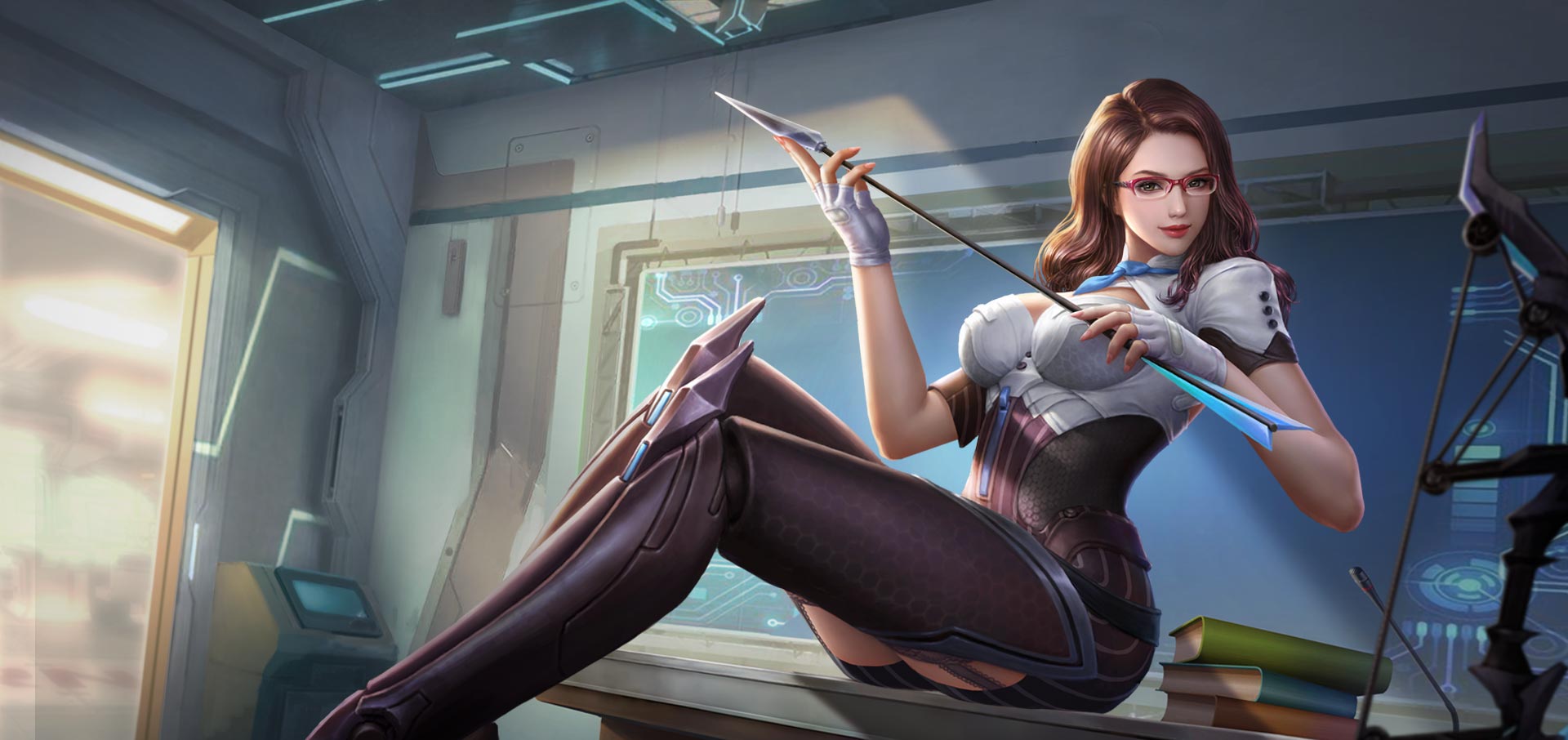 《魂斗罗:归来》达努沙-麻辣女教师皮肤图鉴