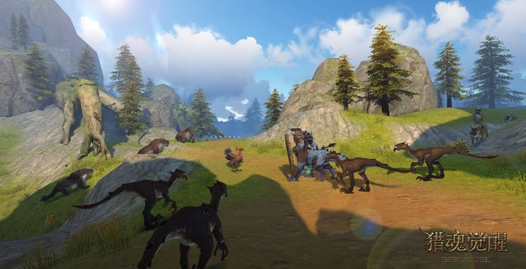 这里能吃巨型鸡?!网易《猎魂觉醒》巨兽炎帝鸟