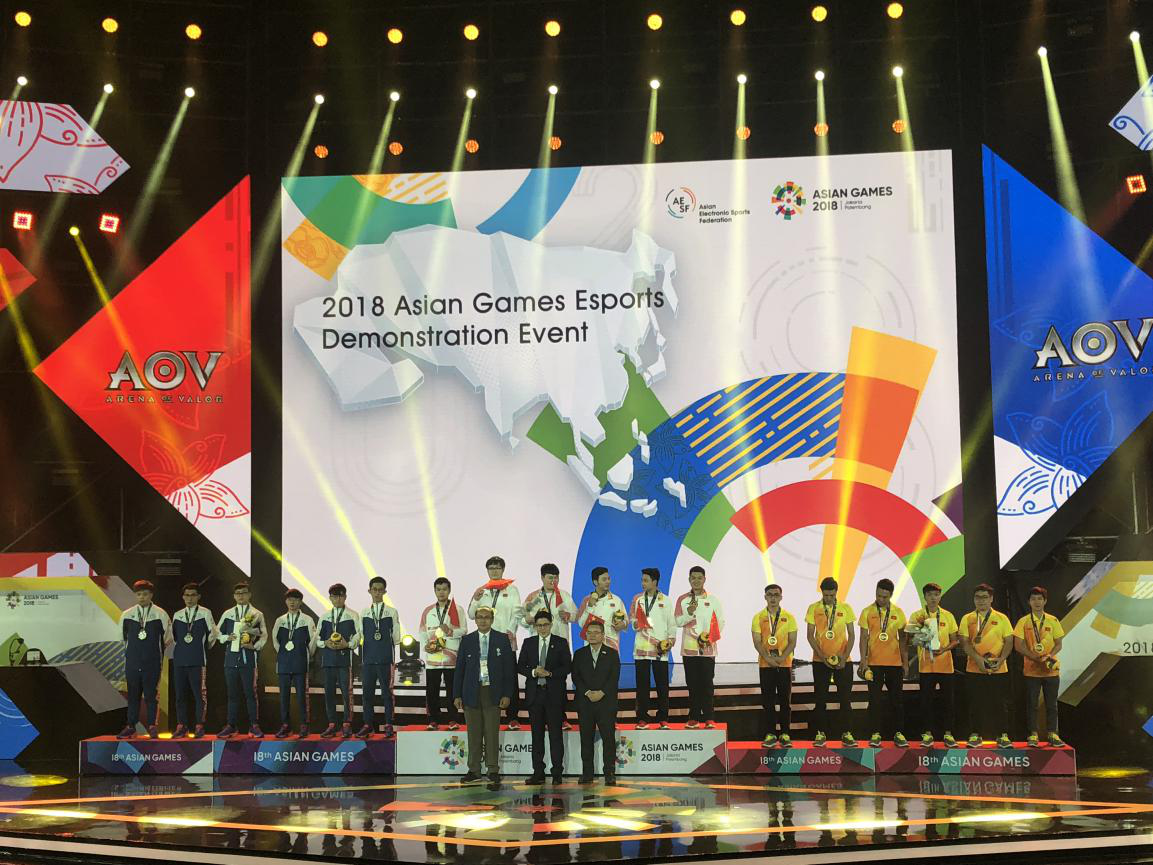 亚运电竞首金诞生!中国团队勇夺亚运王者荣耀