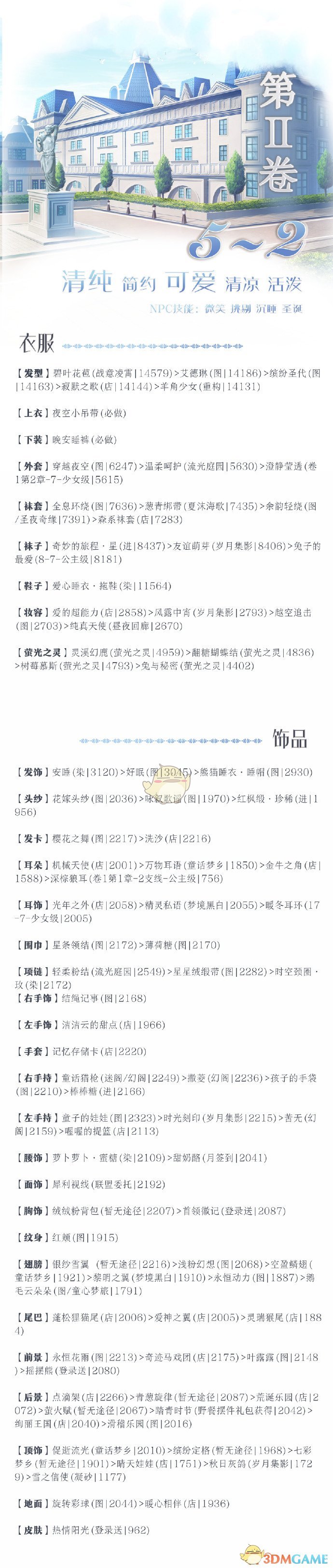 奇迹暖暖第二卷5 2怎么过关 第二卷5 2搭配攻略 3dm手游