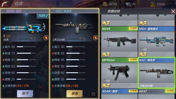 《穿越火线:枪战王者》加特林-海洋属性评测