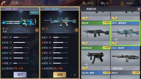 《穿越火线:枪战王者》加特林-海洋属性评测