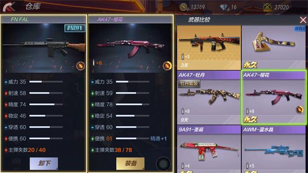 《穿越火线：枪战王者》FN FAL属性评测