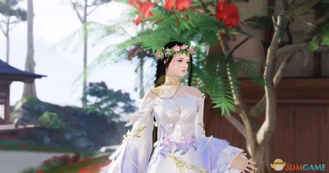 《楚留香》手游半缘君花环头饰介绍