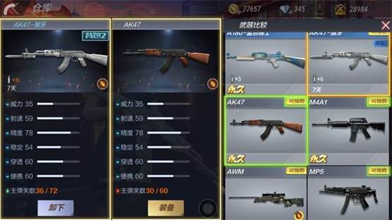 《穿越火线:枪战王者》AK47-狼牙属性评测