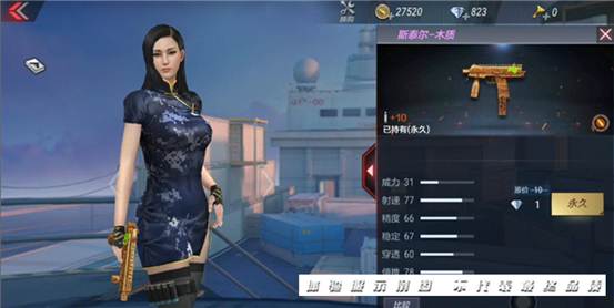 《穿越火线:枪战王者》斯太尔-木质属性评测