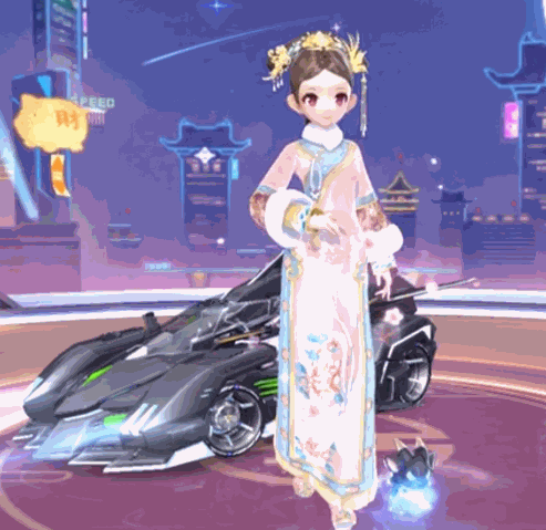 《QQ飞车》手游天子宫妃套装外观一览