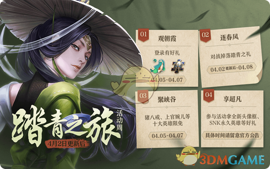 《王者荣耀》4月2日不停机更新公告