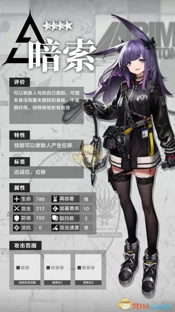 《明日方舟》四星干员特种暗索分析介绍