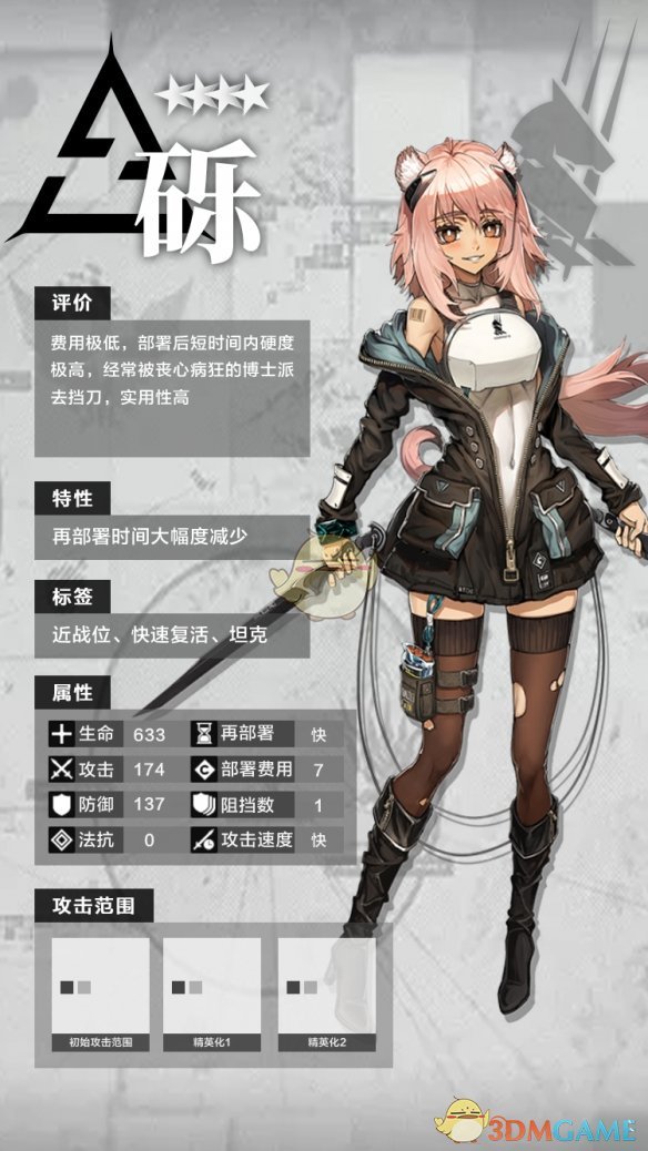 《明日方舟》四星干员特种砾分析介绍