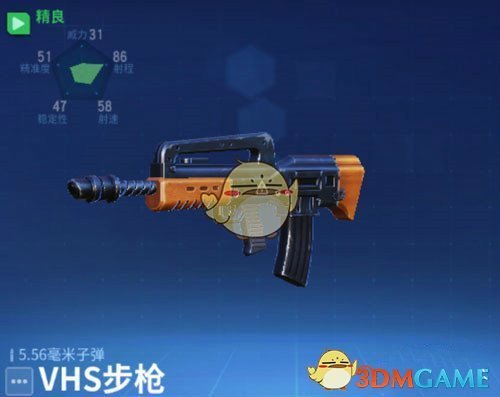 《堡垒前线:破坏与创造》突击步枪属性介绍