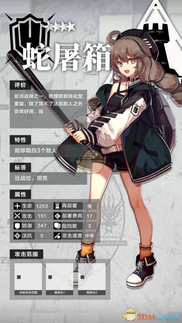 《明日方舟》四星干员重装蛇屠箱分析介绍