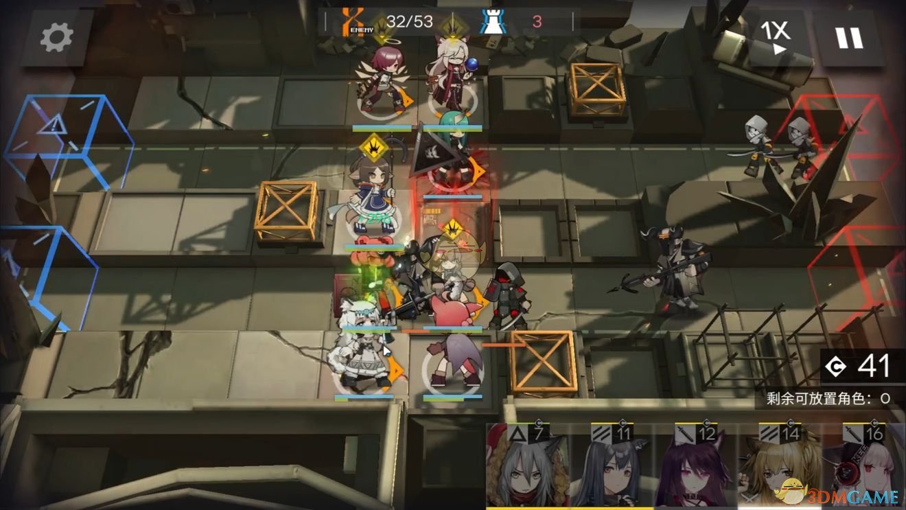 《明日方舟》4-3三星攻略