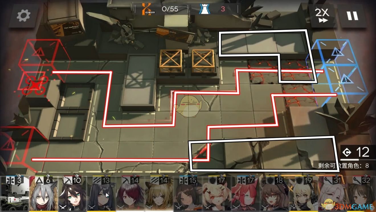 《明日方舟》4-6三星攻略