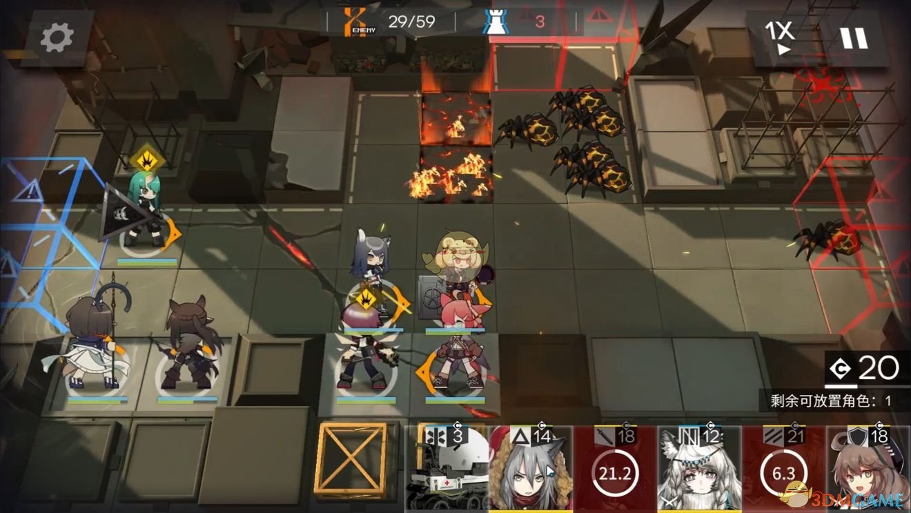 《明日方舟》4-7三星攻略