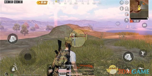 《和平精英》akm受击伤害测评