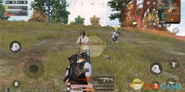 《和平精英》akm受击伤害测评