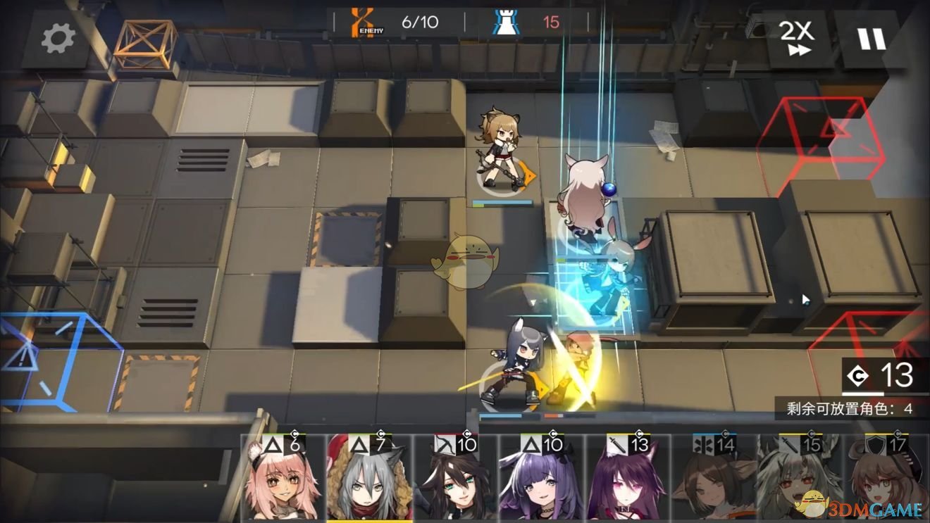 《明日方舟》1-2关卡攻略