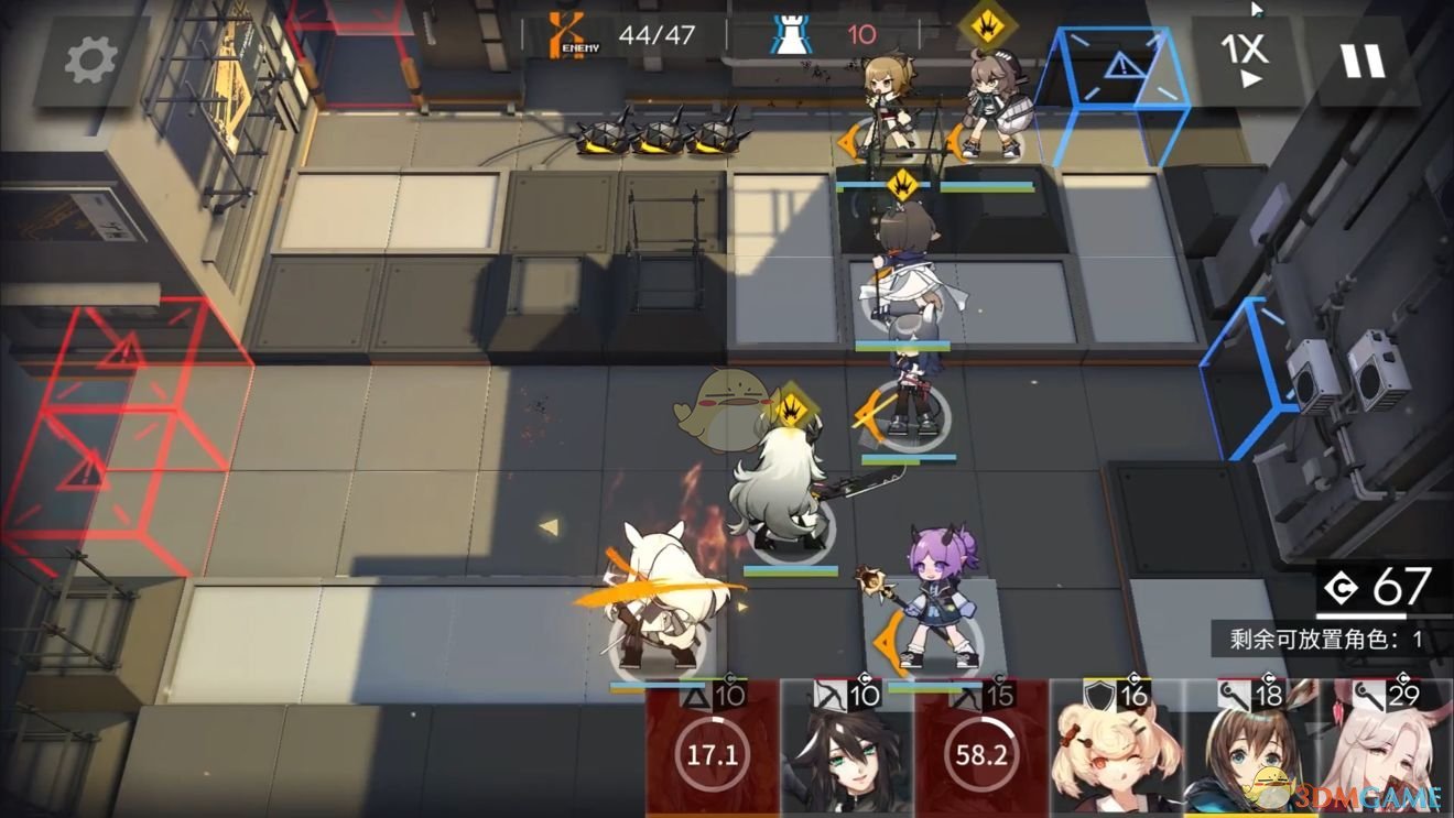 《明日方舟》1-8关卡攻略