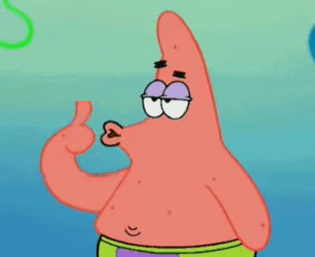 抖音派大星拨嘴唇撒娇表情包分享