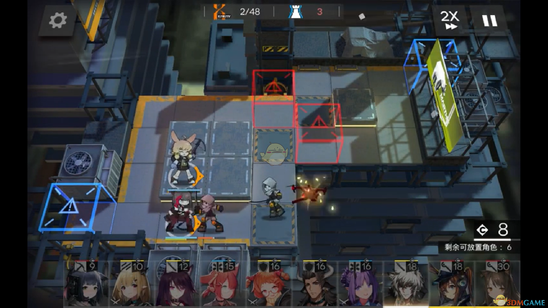 明日方舟S2-12关卡攻略
