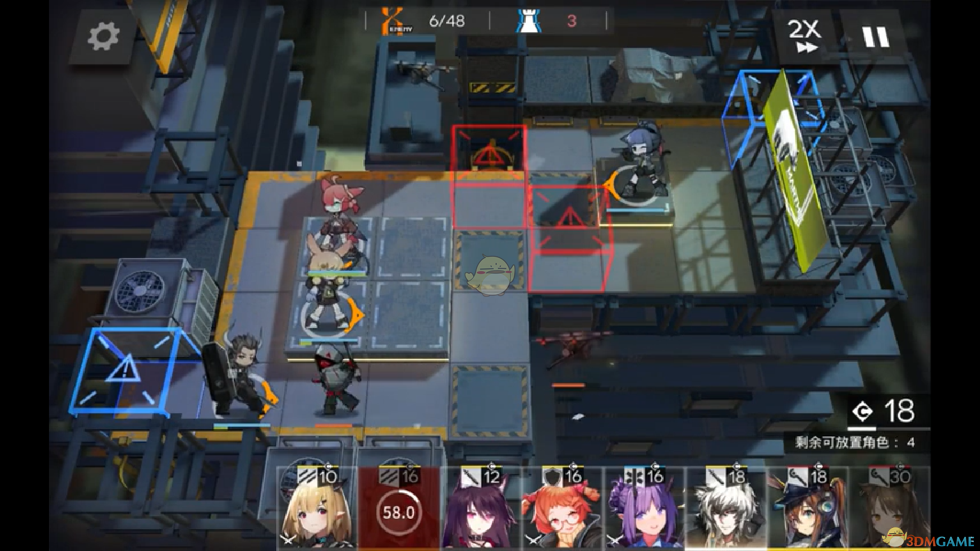 明日方舟S2-12关卡攻略
