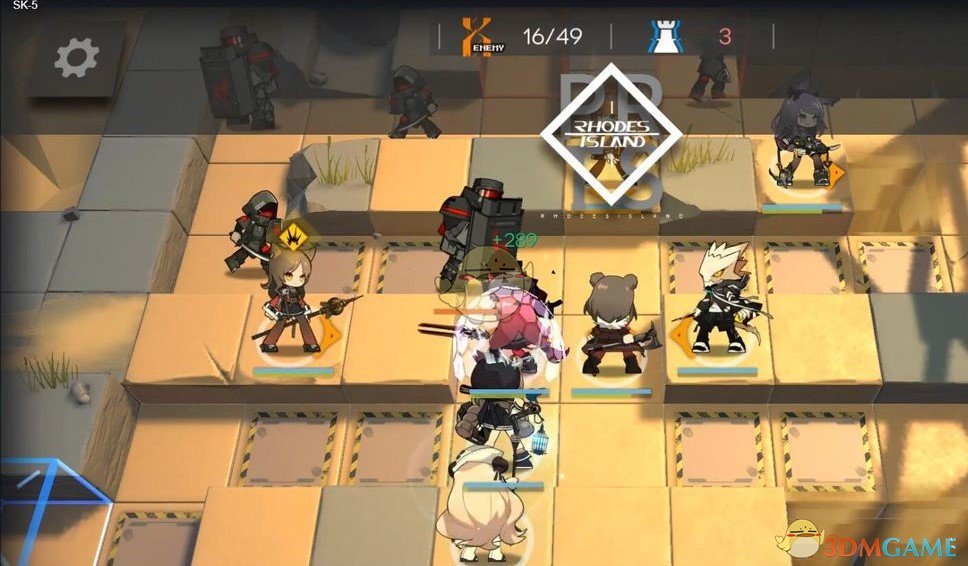 明日方舟SK-5关卡攻略