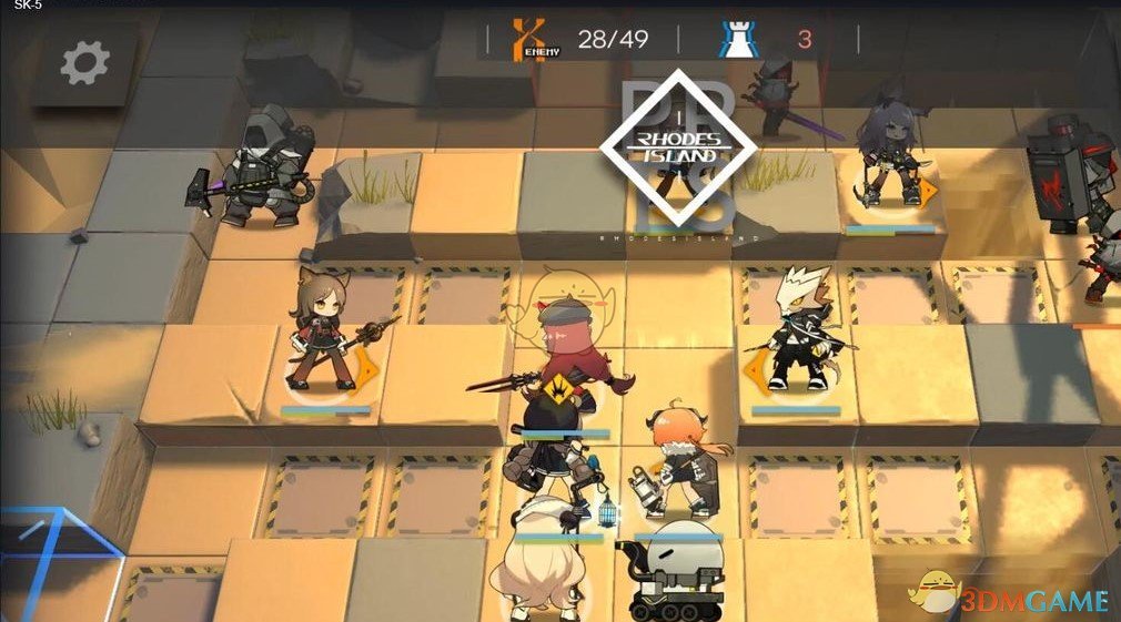 明日方舟SK-5关卡攻略