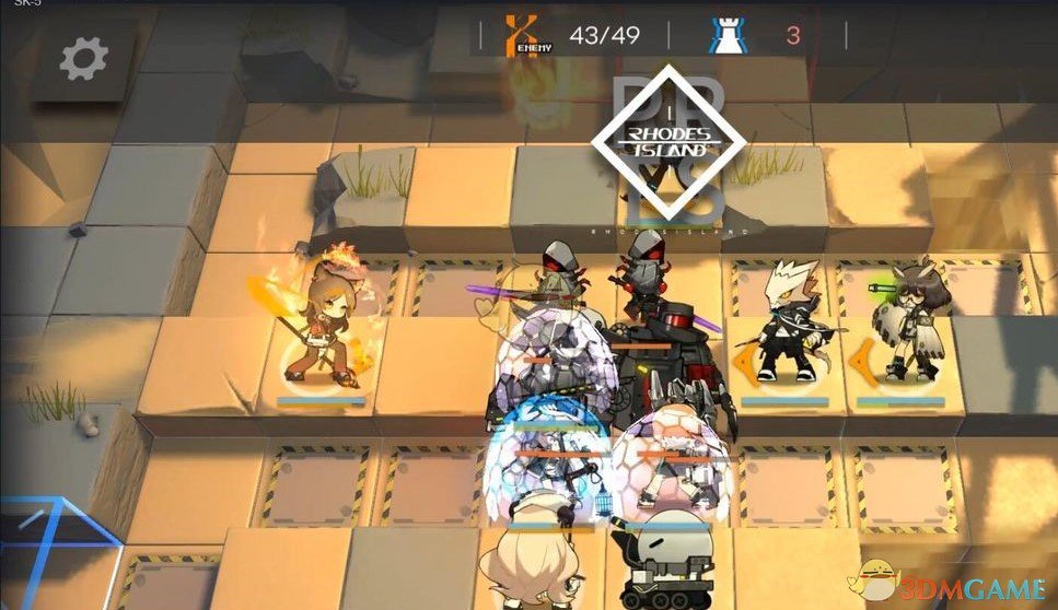 明日方舟SK-5关卡攻略