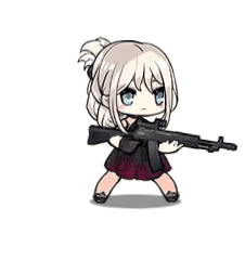 《少女前线》熏风轮舞曲【AN-94“沉默嫣红”】皮肤欣赏