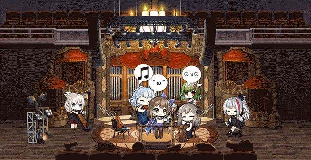 《少女前线》#新到物资前瞻# 全新主题装扮“古典音乐厅”家具介绍