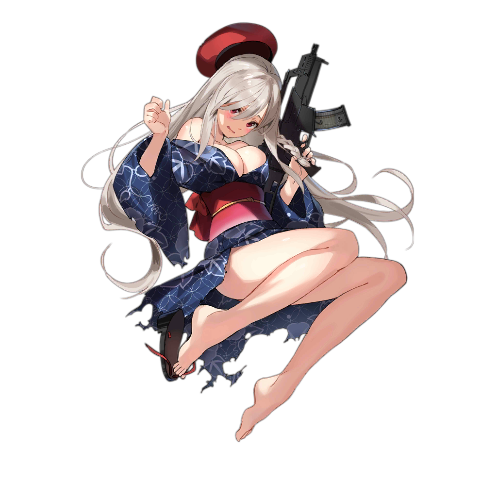 《少女前线》G63C夏天·烟火·向阳之诗换装