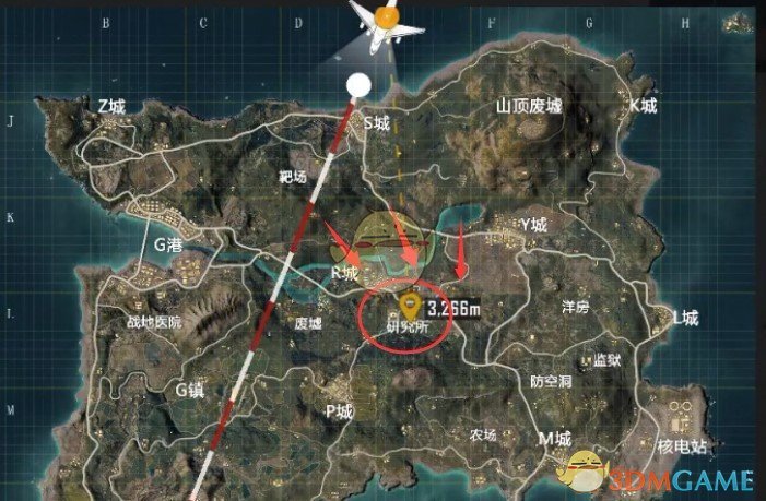 《和平精英》另类战法研究所与宿舍