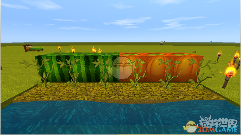 《迷你世界》西瓜南瓜种植方法