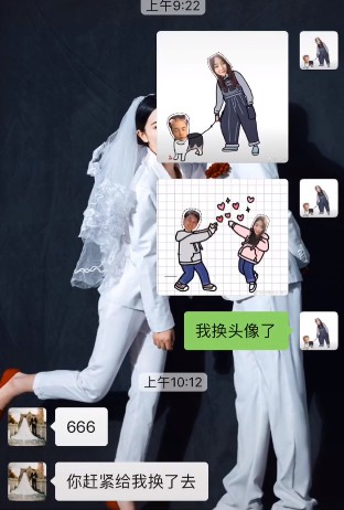 抖音牵狗头像高清图片分享