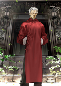 《FGO》李书文无墨镜版简易灵衣(再临阶段一)图鉴介绍