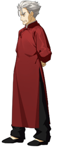 《FGO》李书文无墨镜版简易灵衣(再临阶段一)图鉴介绍