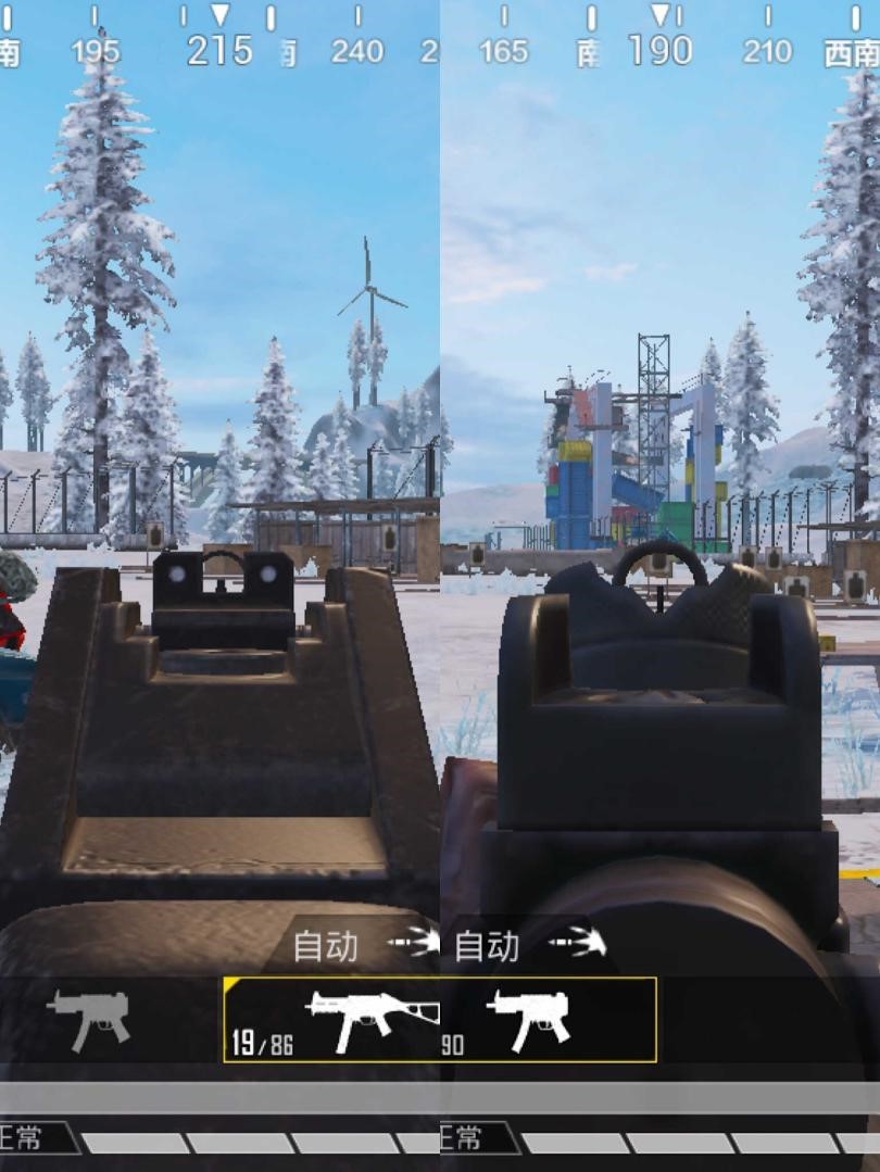 《和平精英》MP5K-UMP45对比