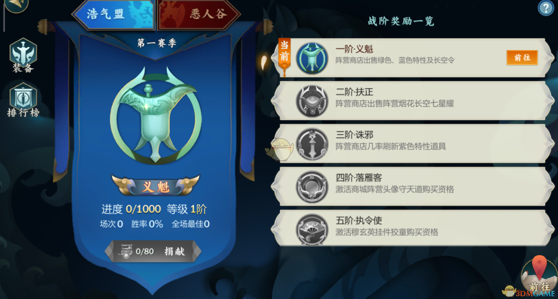 《剑网3：指尖江湖》战场奖励一览