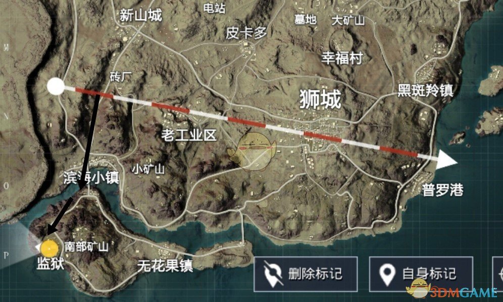 《和平精英》沙漠图监狱打法